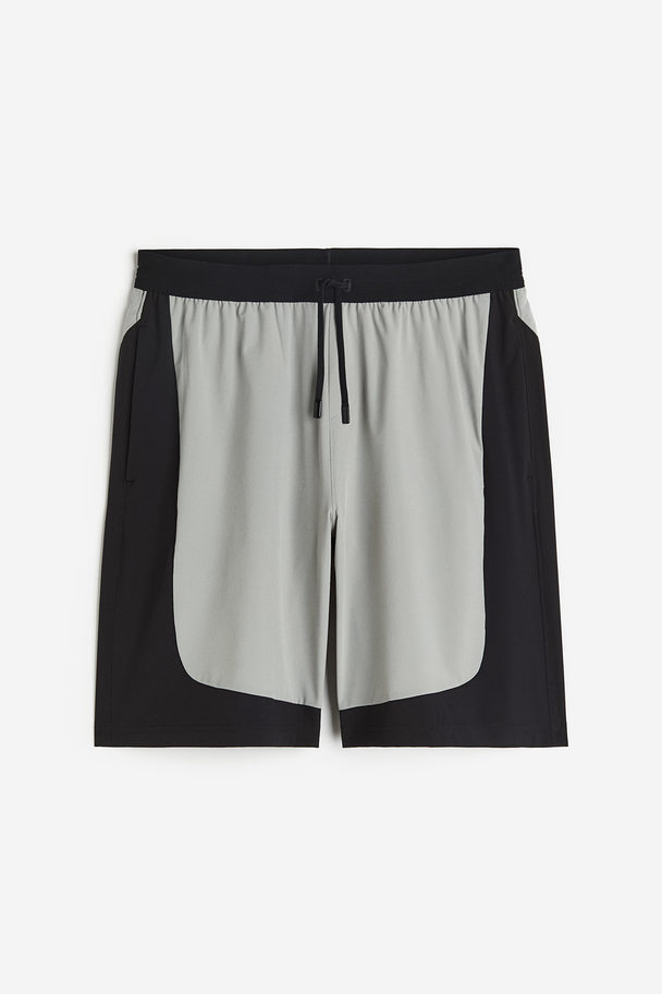 H&M Drymove™ Sports Shorts Grey/block-coloured