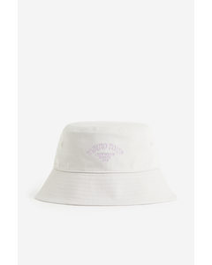 Cotton Bucket Hat Light Grey/torino Tour