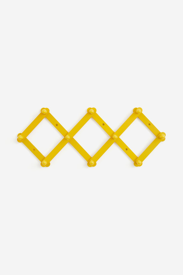 H&M HOME Wooden Hanging Rack Yellow