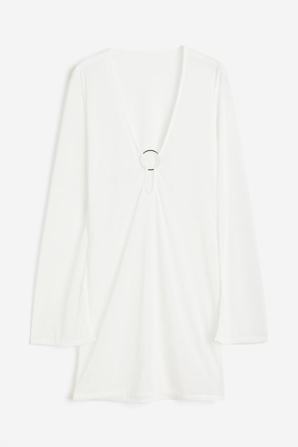 H&M Strandkleid Weiß