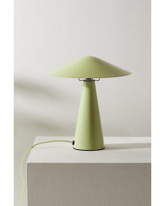 Metal Table Lamp Lime Green