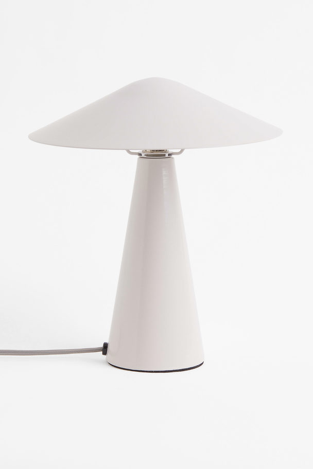 H&M HOME Metal Table Lamp Light Greige