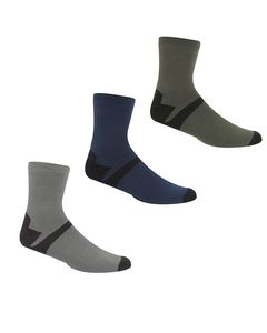 Regatta Mens Lifestyle Ankle Socks (pack Of 3)