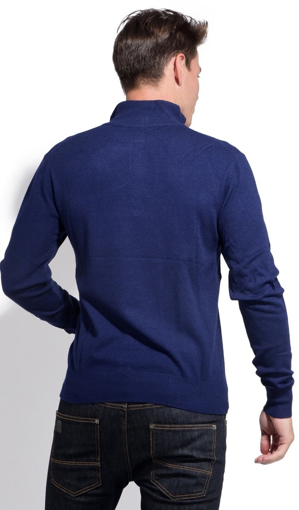 William de Faye Half-zipped Sweater