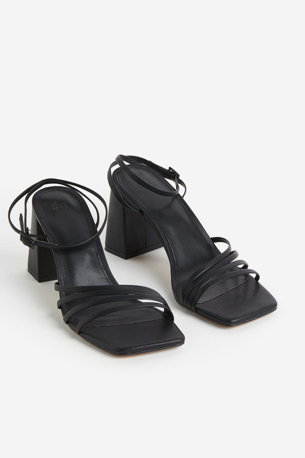 H&M Sandaletten Zwart