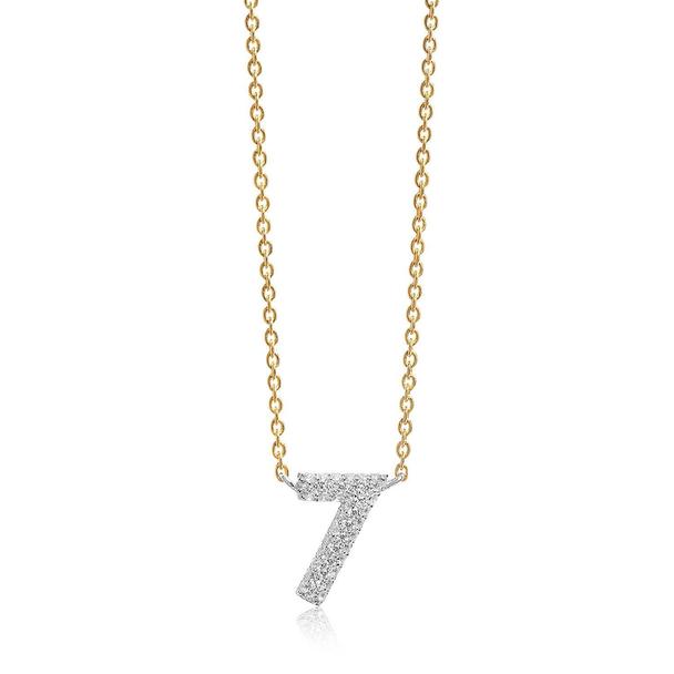 Sif Jakobs Jewellery Halskette Novoli Sette - 18Kvergoldet mit weißen Zirkonia
