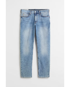 Hybrid Regular Jeans Denimblauw