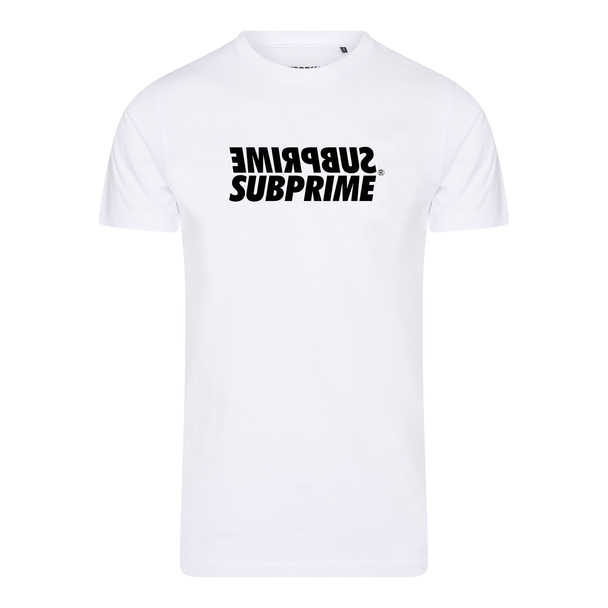 Subprime Subprime Shirt Mirror White Hvid