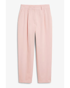 Chino Trousers Relaxed Light Pink Light Pink