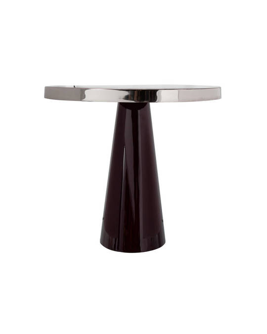 360Living Sidetable Art Deco 625 Berry / Silver