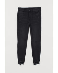 H&m+ Super Skinny High Jeans Zwart