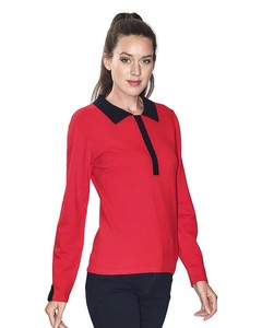 Two-color Peter Pan Collar Sweater