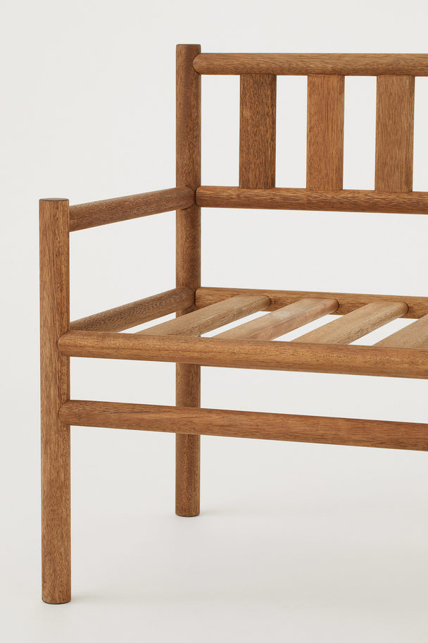 H&M HOME Meranti Wood Chair Brown