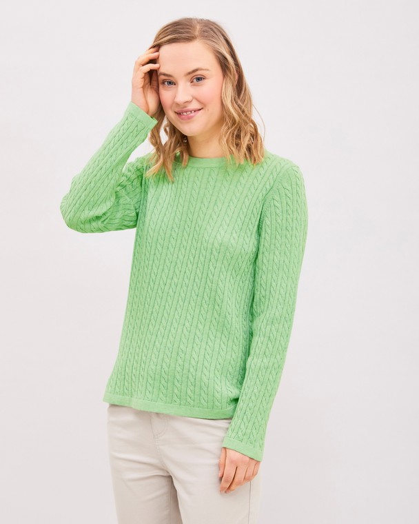 Newhouse Cate Cable Sweater