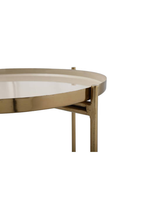 360Living Sidetable Art Deco 1025 Ivory / Grey