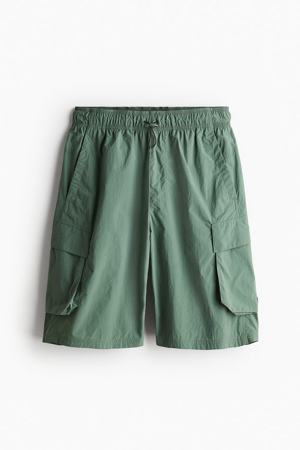 H&M Cargoshorts Grøn