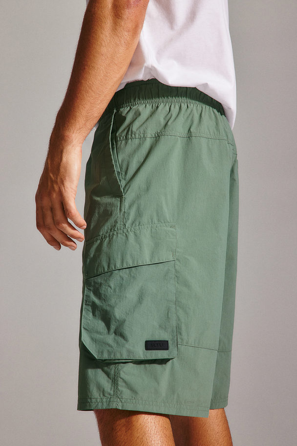 H&M Cargoshorts Grøn