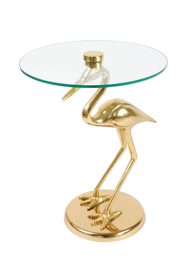 360Living SideTable Animality 125 gold