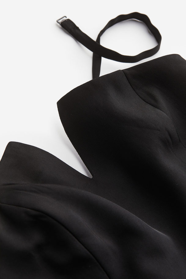 H&M Strapless Jumpsuit Zwart