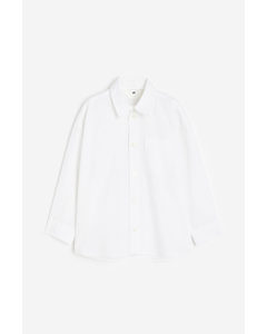 Long-sleeved Shirt White