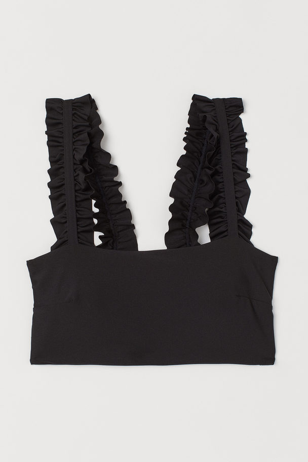 H&M Padded Bikinitop Zwart