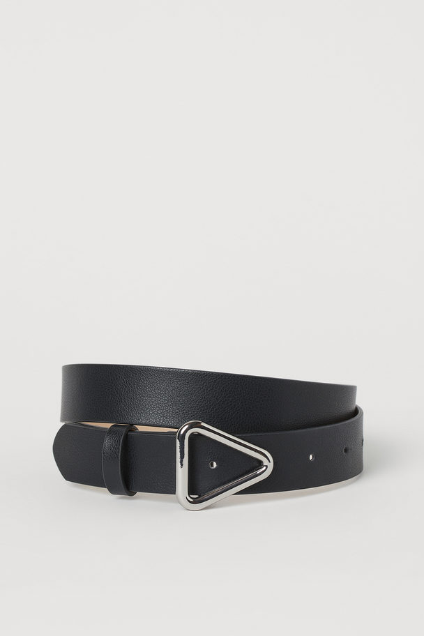 H&M Long Waist Belt Black