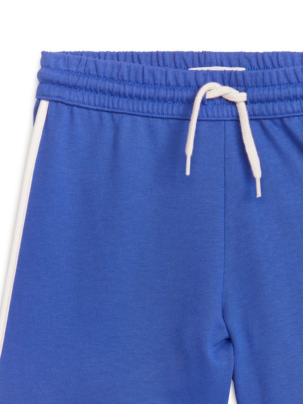 ARKET Cotton Shorts Blue/white