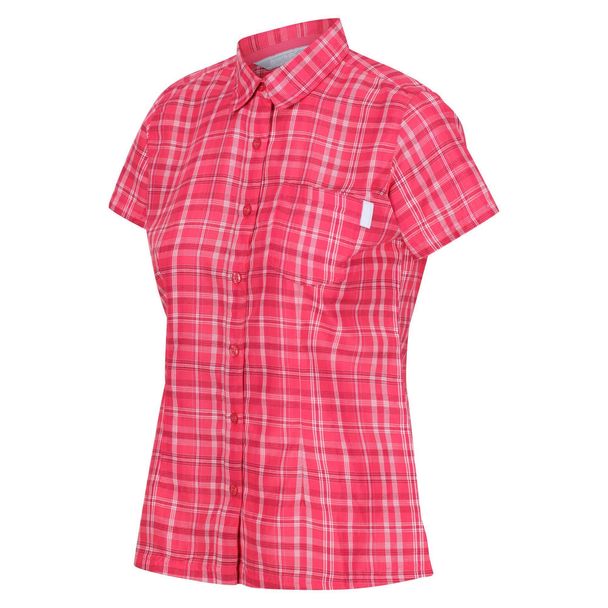 Regatta Regatta Womens/ladies Mindano Vi Checked Short-sleeved Shirt