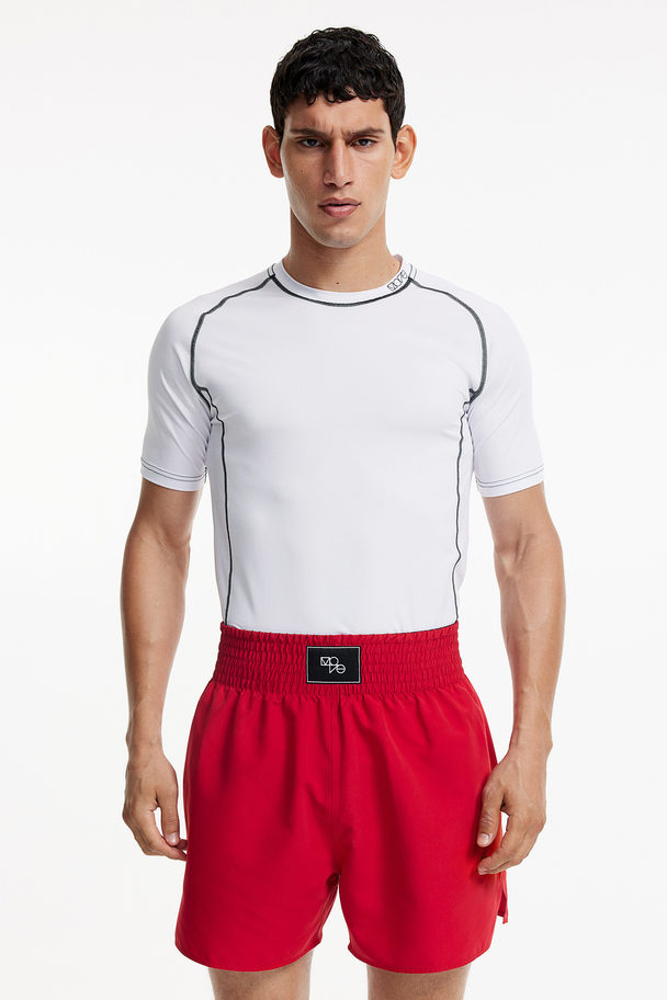 H&M Drymove™ Trenings-t-shirt Hvit