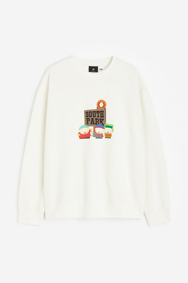 H&M Sweater - Loose Fit Wit/south Park