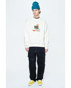 Sweater - Loose Fit Wit/south Park