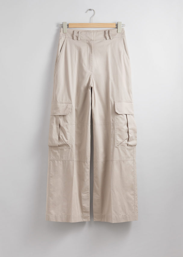 & Other Stories Cargohose Beige