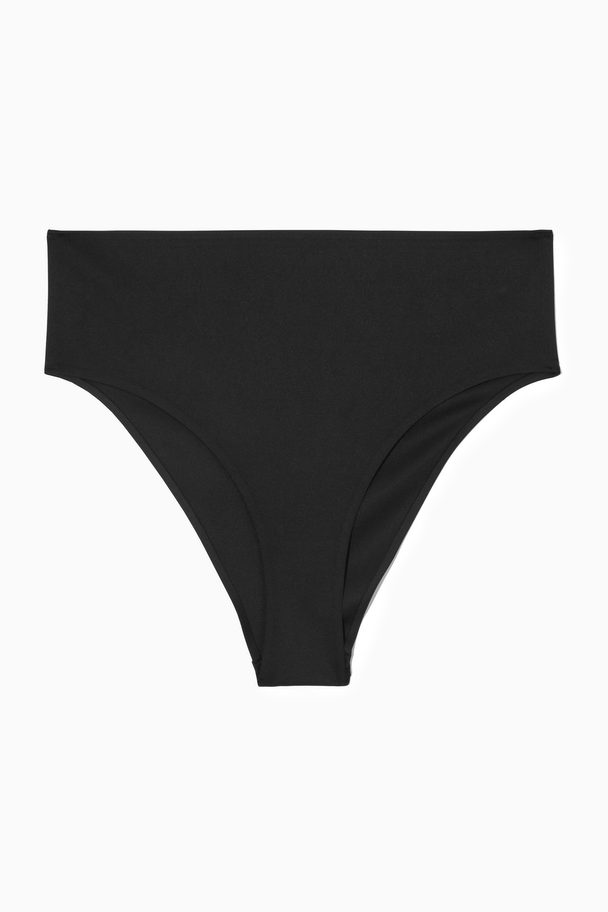 COS High-waisted Bikini Briefs Black