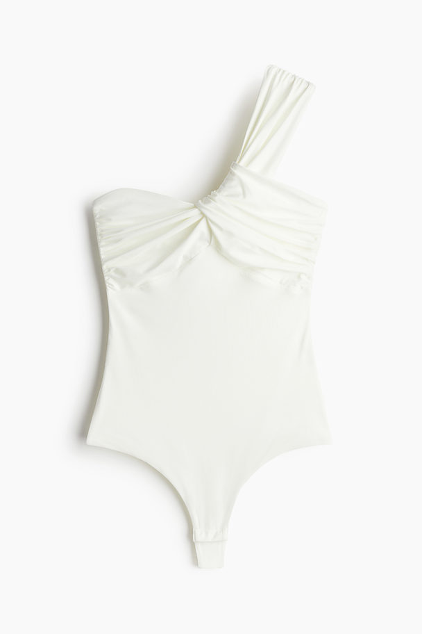 H&M One Shoulder-stringbody Vit