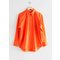 Oversize-Hemd Orange