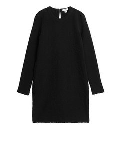Cotton Mini Dress Black