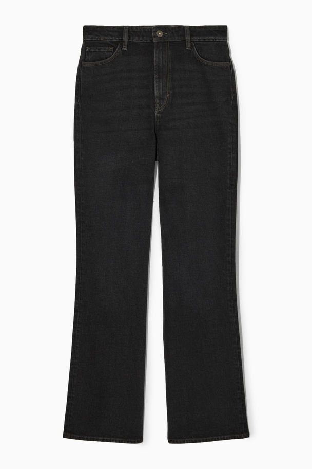 COS Bootcut Slim-fit Full-length Jeans Black