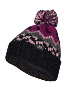 Trespass Childrens/kids Twiglet Chunky Knit Fleece Lined Hat