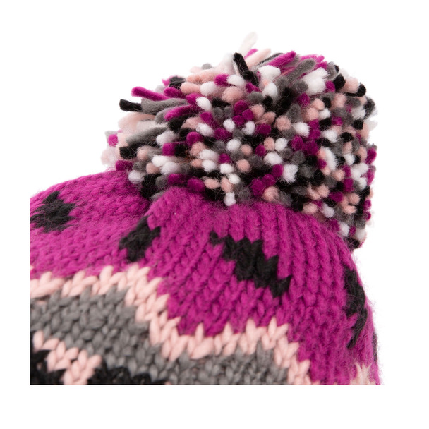 Trespass Trespass Childrens/kids Twiglet Chunky Knit Fleece Lined Hat