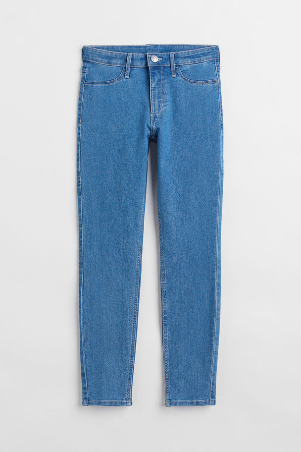 H&M Skinny Fit Jeans Blau