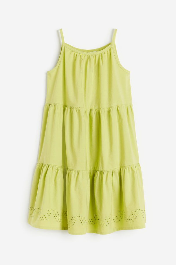 H&M Sleeveless Dress Lime Green