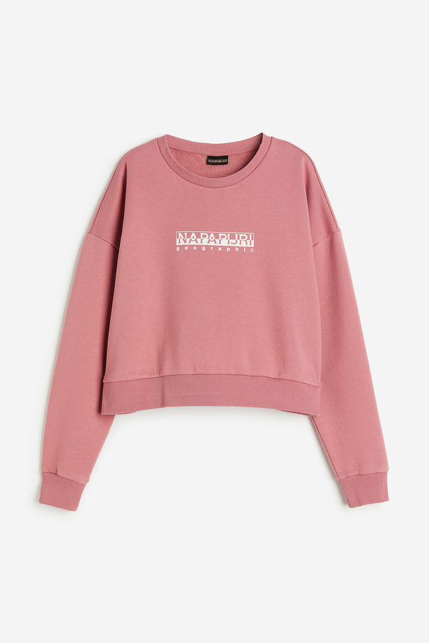 Napapijri Box-sweatshirt Pink Lulu