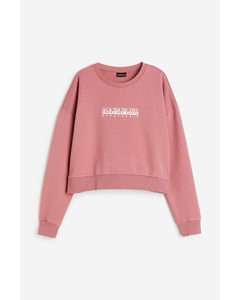Box-sweatshirt Pink Lulu