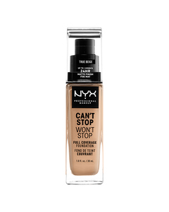 NYX PROF. MAKEUP Can&#39;t Stop Won&#39;t Stop Foundation - True beige