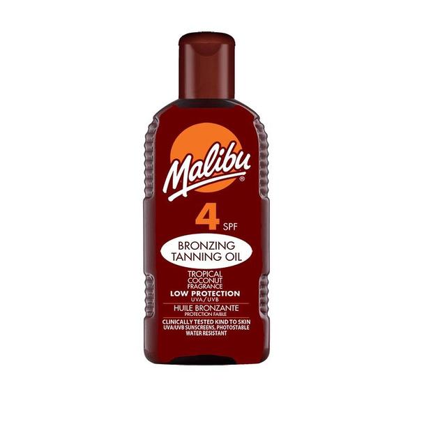 Malibu Malibu Bronzing Tanning Oil Spf4 200ml