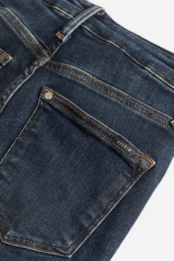 H&M Shaping Skinny High Jeans Donker Denimblauw
