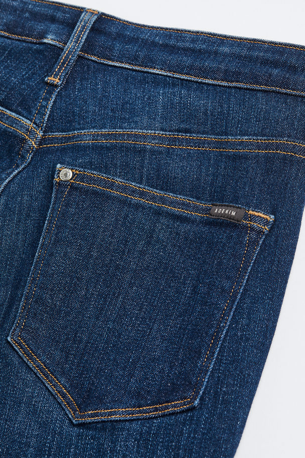 H&M Shaping Skinny High Jeans Mørkeblå Denim