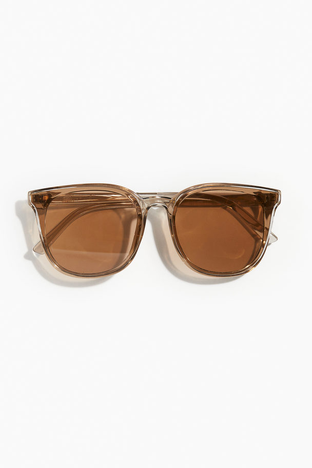 H&M Sonnenbrille Hellbeige