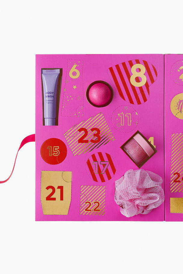 H&M Spa-Adventskalender Rosa