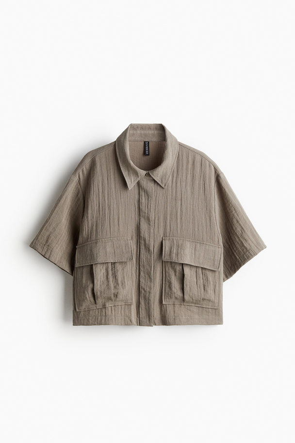 H&M Cargobluse Taupe